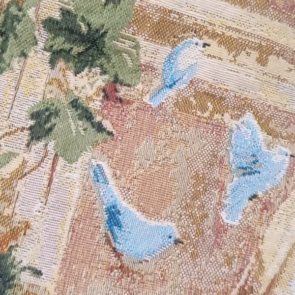 Vintage Wall Tapestry: Angel Of Light with Birds. - Picture 7 of 11